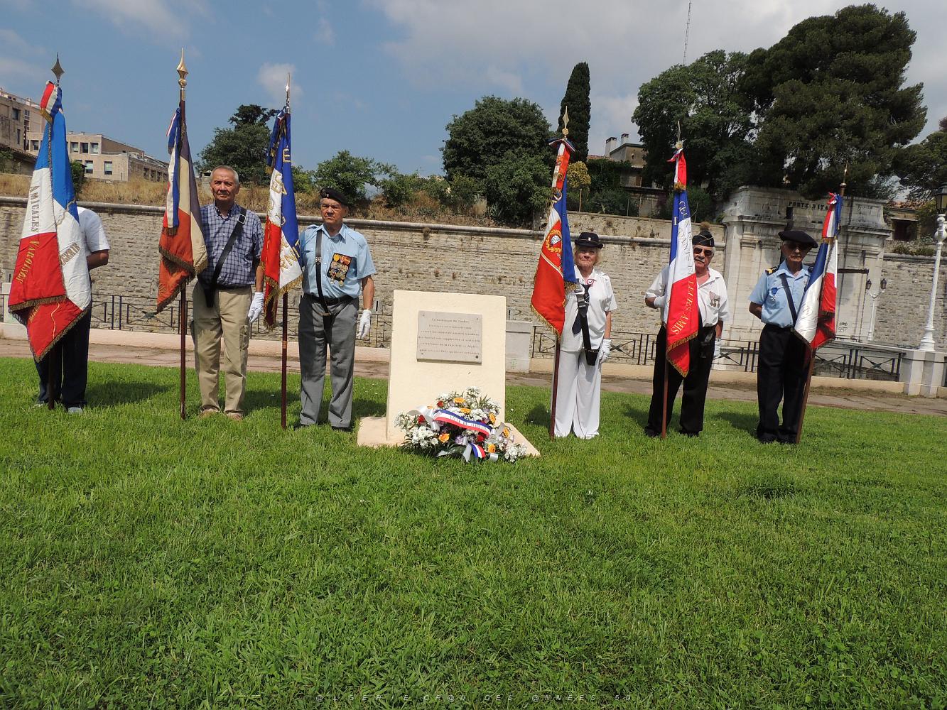 2018 07 05 A TOULON HOMMAGE AU MASSACRE DU 5 07 1962 A ORAN PAR MARCEL MORVAN (42).JPG -           